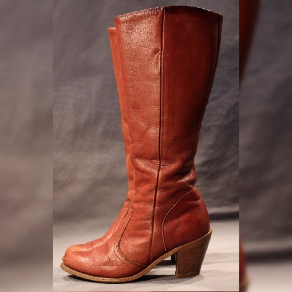 Vintage DEXTER Leather Boots, Lady's US 6, Western